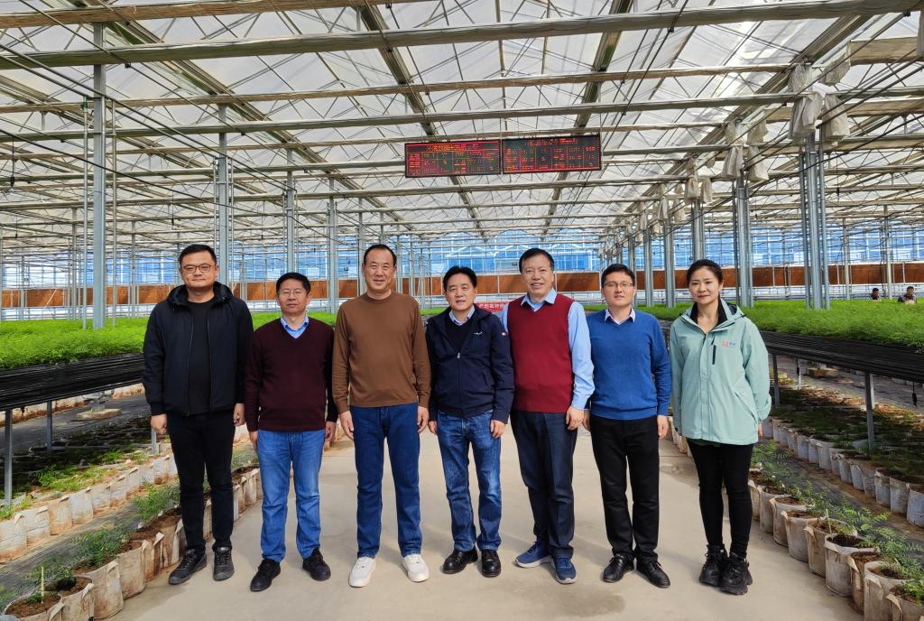 必赢线路检测中心考察白银市国家文冠果全产业链标准化示范基地