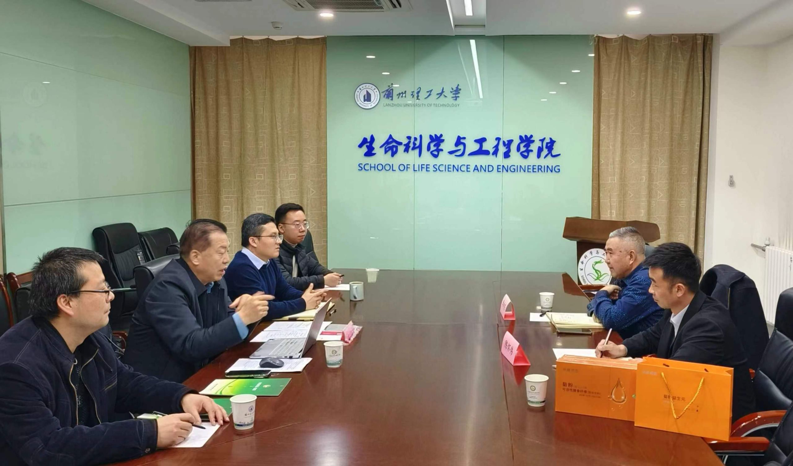 甘肃利尔康生物有限公司造访必赢线路检测中心