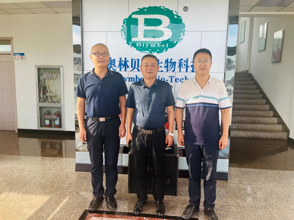 三抓三促”进行时｜生命学院教师赴张掖奥林贝尔生物科技集团有限公司考察交流